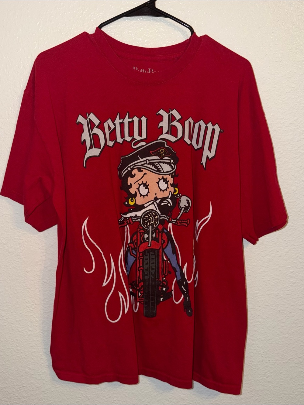 Red Betty Boop tee